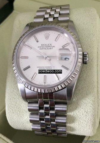 Rolex Oyster Perpetual Datejust Steel Si...