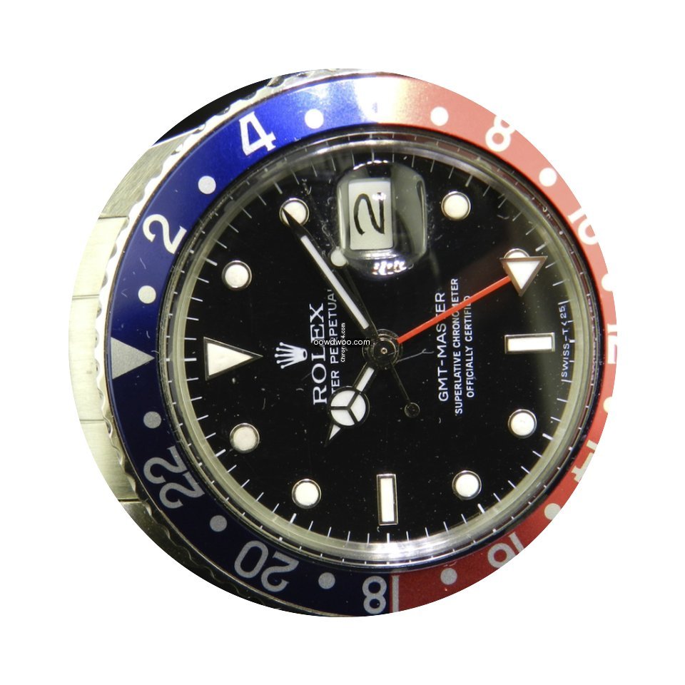 Rolex Gmt Master Ref. 16750 Dial Spider...