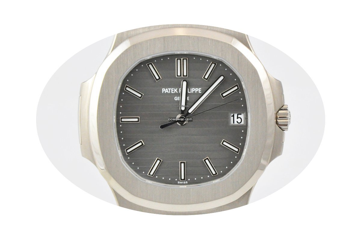 Patek Philippe Nautilus Jumbo Whitegold ...
