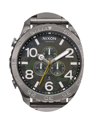Nixon A083-2069 51-30 Chrono Gunmetal Gr...