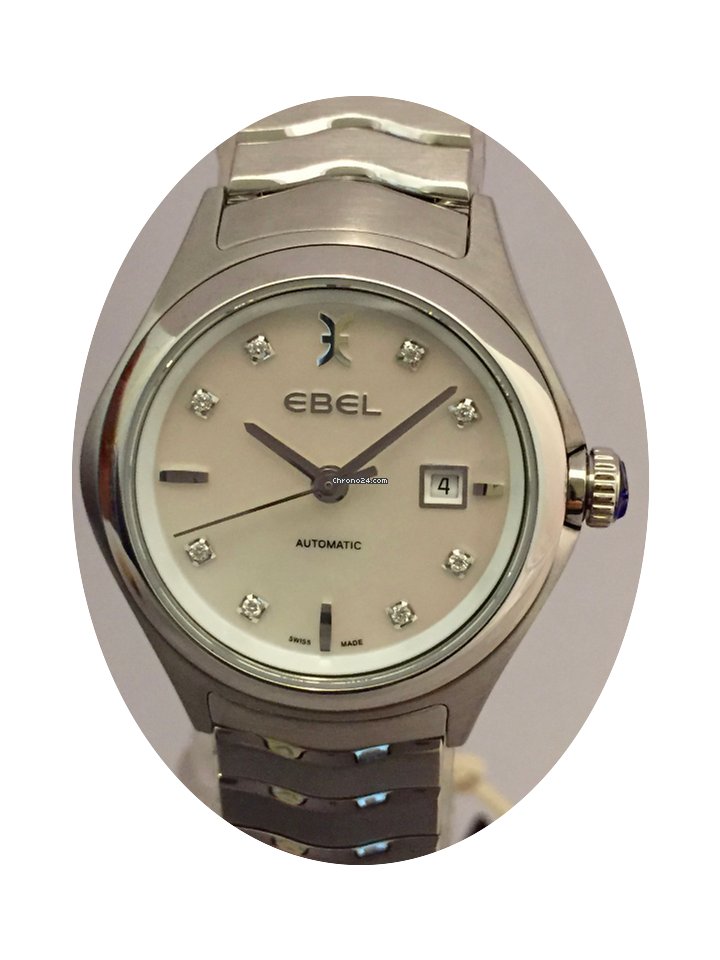 Ebel Wave Lady Automatic 30mm New Offici...