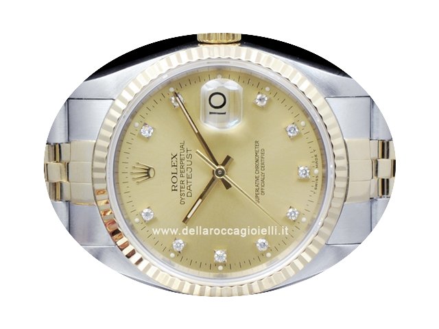 Rolex Datejust Diamonds 16233...