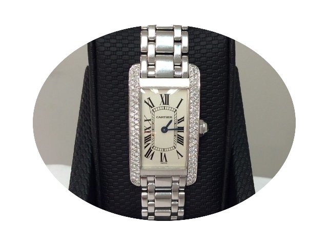 Cartier Ref. 1713 Tank Americaine Ladies...