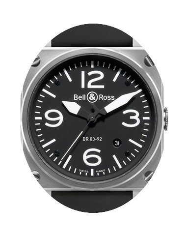 Bell & Ross Aviation BR 03-92 Steel...