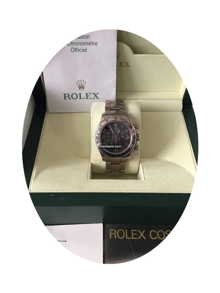 Rolex Roelx Daytona Ref. 116509 in Weiß...
