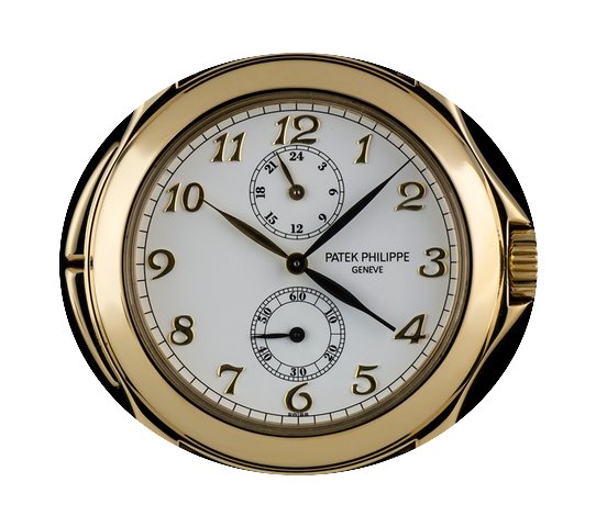 Patek Philippe 18k Yellow Gold White Dia...