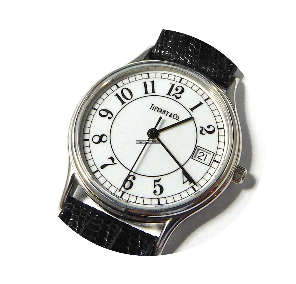 Tiffany Stainless Steel Quartz Railroad ...