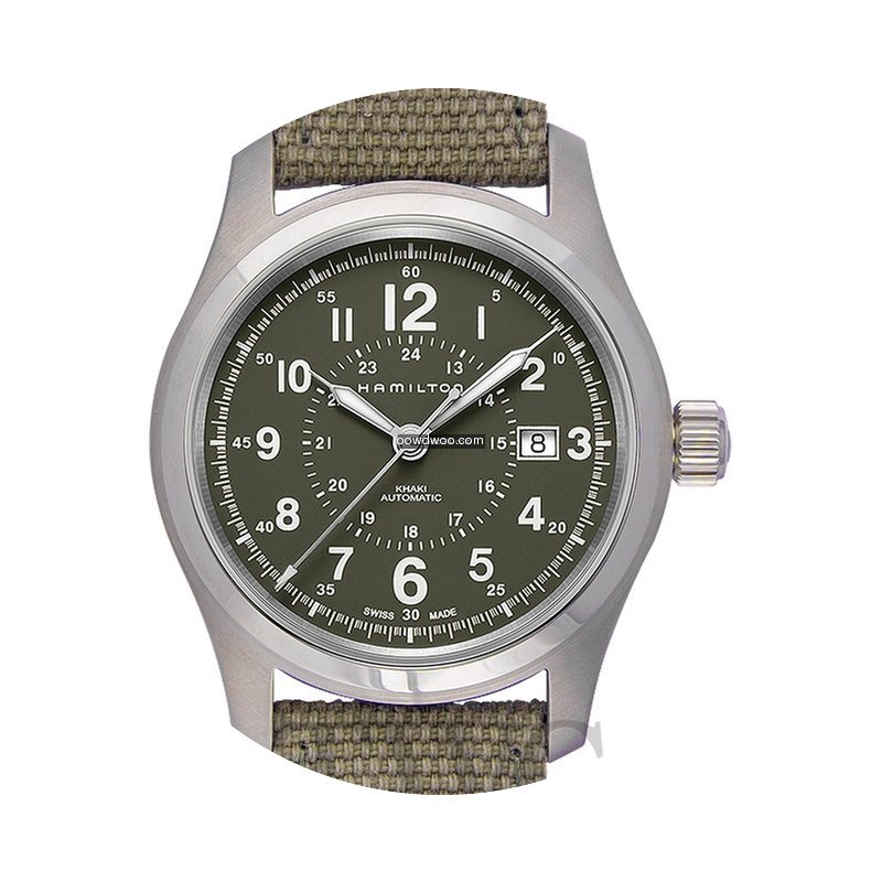 Hamilton Khaki Field Auto 42mm Grey Stee...