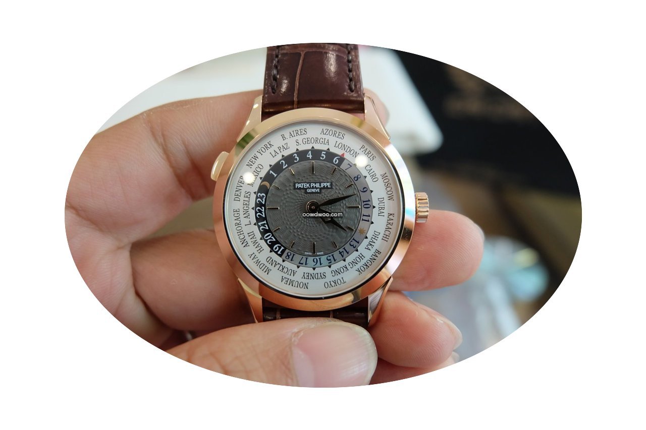 Patek Philippe 5230r world time rose gol...