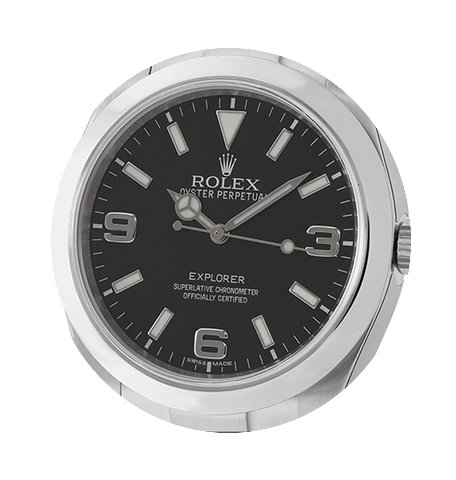 Rolex Explorer I Stainless Steel Black D...