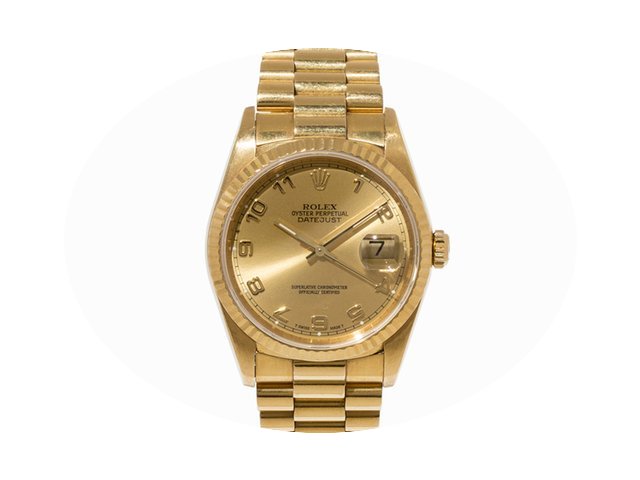 Rolex Gold Datejust, Ref. 16238, c. 1990...