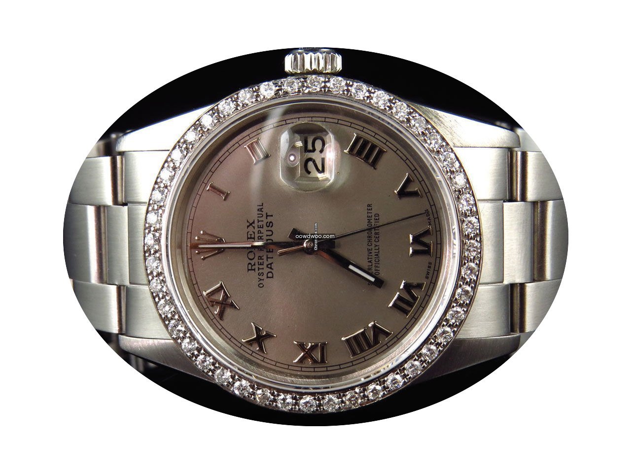 Rolex Mens Rolex 36 MM Datejust Oyster S...