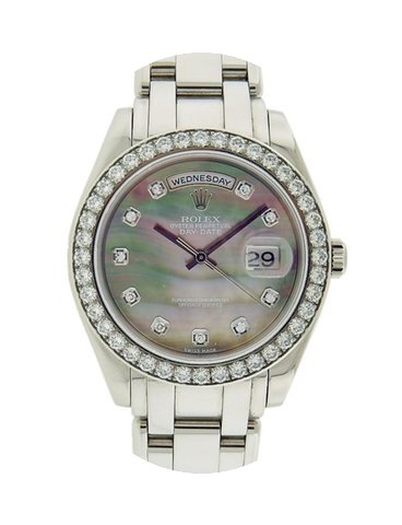 Rolex Day Date 39 MM Masterpiece MOP Dia...