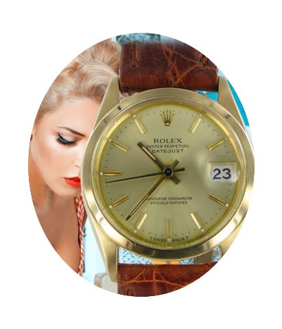 Rolex Medium Gelbgold...