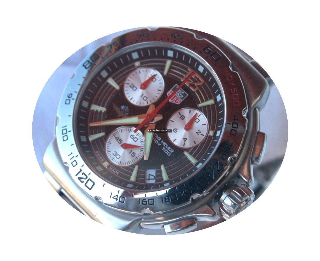 TAG Heuer CHRONO quartz INDY CAR ACIER 2...
