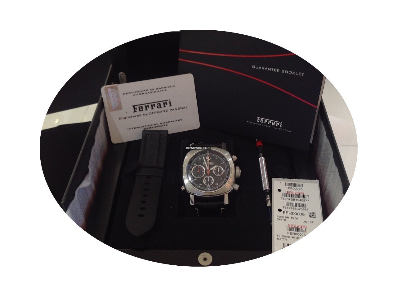 Panerai Ferrari Rattrapante Full Set...