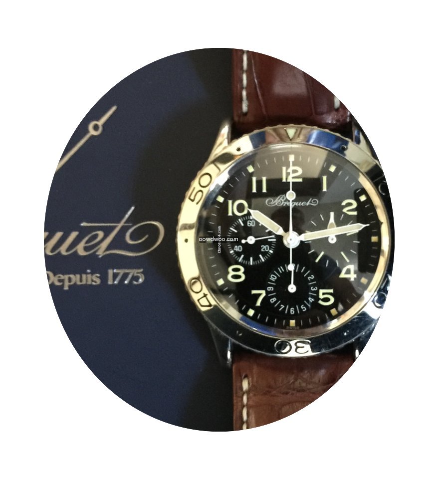 Breguet Flyback Steel Type XX 3800 Aeron...