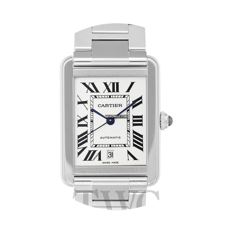 Cartier Tank Solo XL Model Silver Steel ...