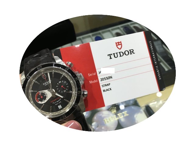 Tudor 20550N Leather Grantour Chronograp...