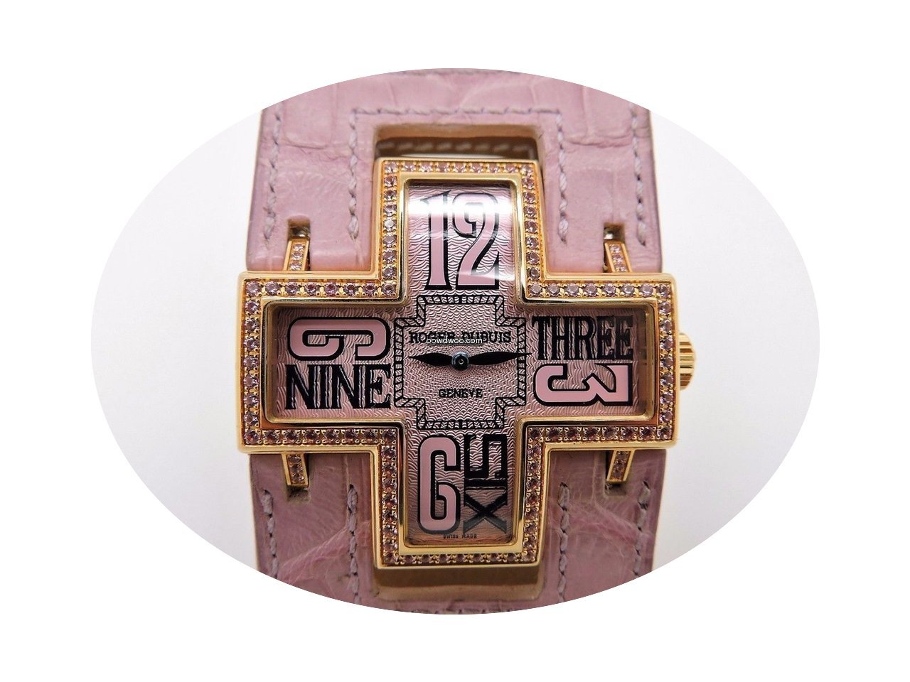 Roger Dubuis FOLLOW ME 18K PINK ROSE GOL...