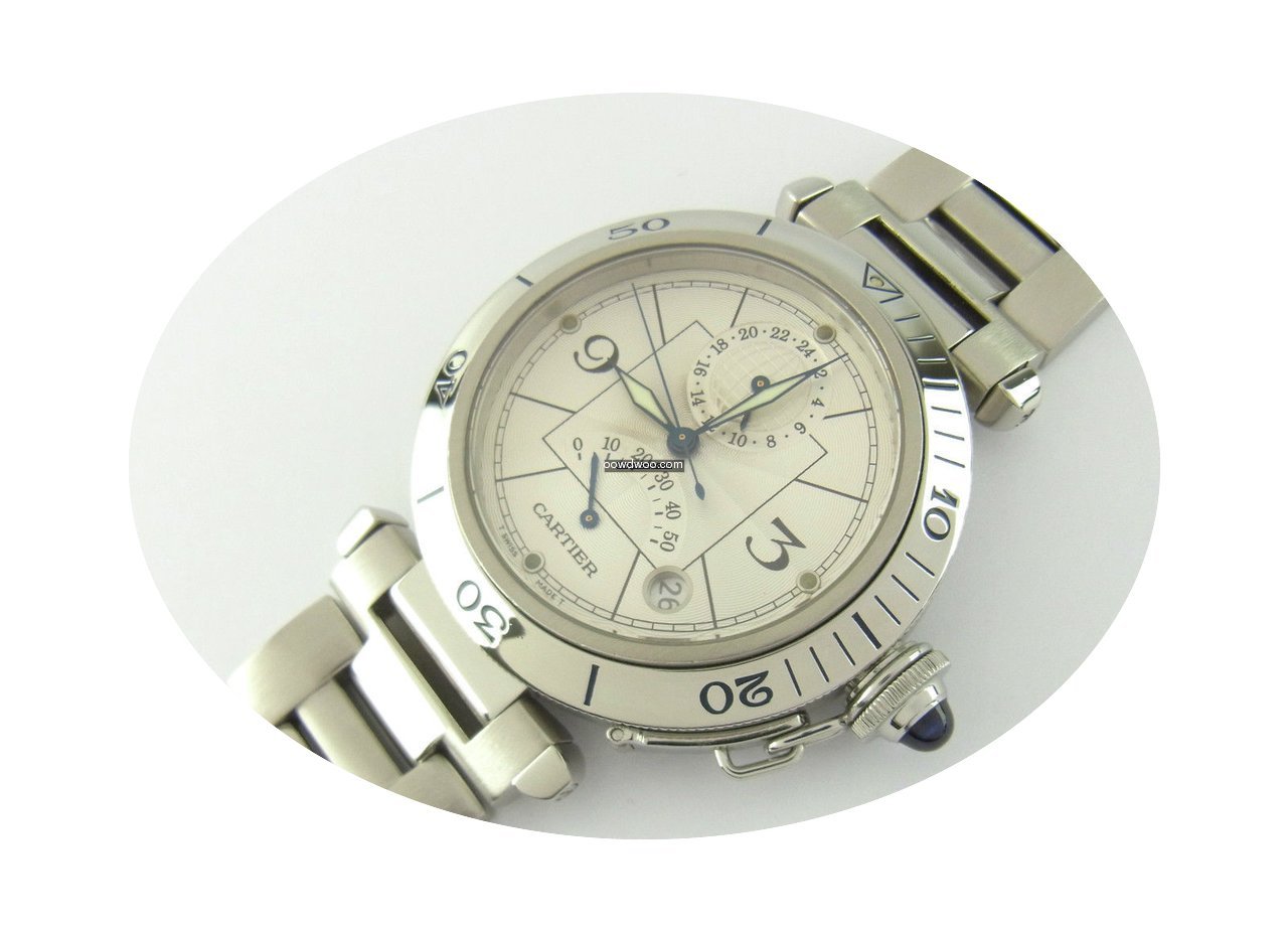 Cartier Pasha Power Reserve Gmt 2388 Ede...