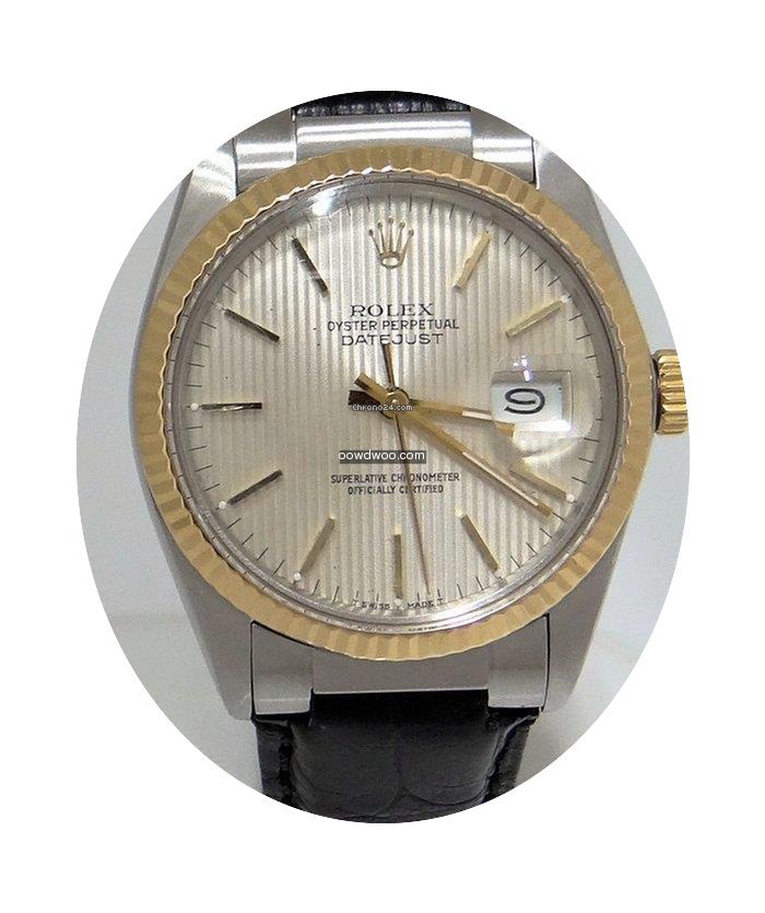 Rolex Oyster Perpetual Datejust 18k Stai...