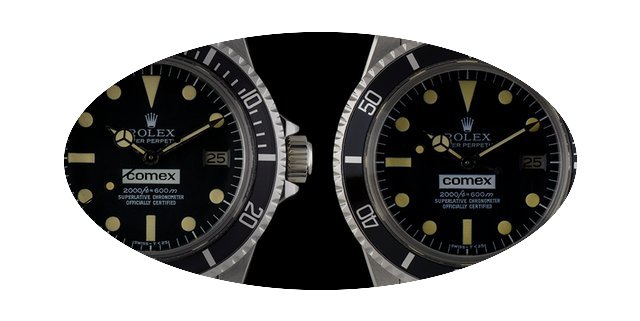 Rolex Extremely Rare Pair S/S Sea-Dwelle...
