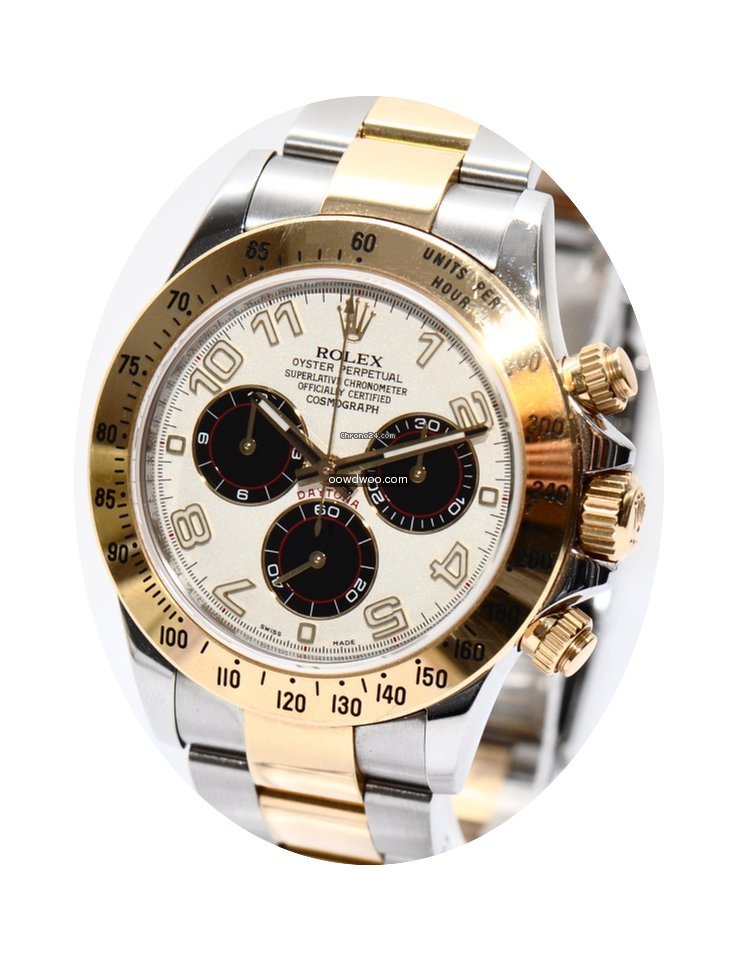 Rolex Daytona Ref.116523 Stahl Gold Papi...