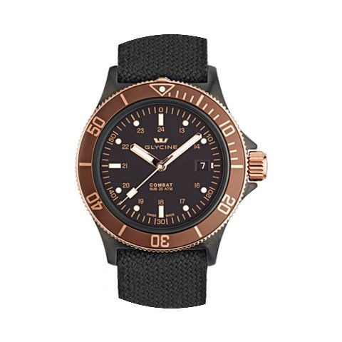 Glycine Combat Sub Golden Eye Automatiku...