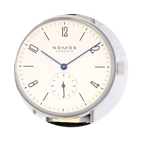 Nomos Tangente Klassiker Stahl arabic di...