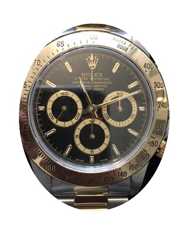 Rolex Daytona 16523 Gold/Steel Zenith Ch...