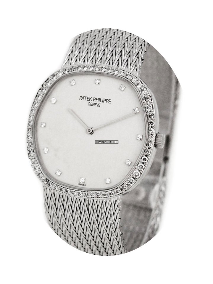 Patek Philippe 18K White Gold 3895/1 Ori...