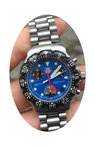 TAG Heuer Chrono Chronograph titanio acc...