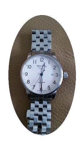 Bruno Söhnle Aquarius, helles Zifferbla...