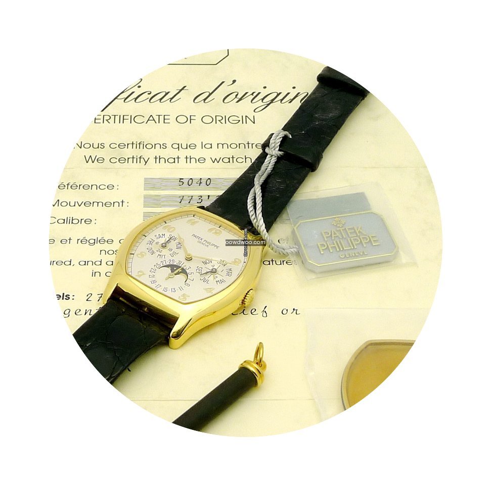 Patek Philippe EWIGER KALENDER - 18ct GO...