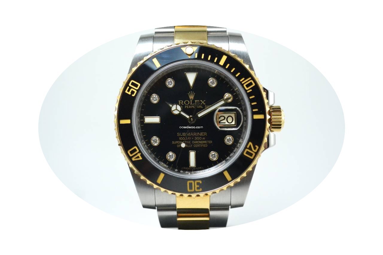 Rolex Submariner Date Diamond Dial...