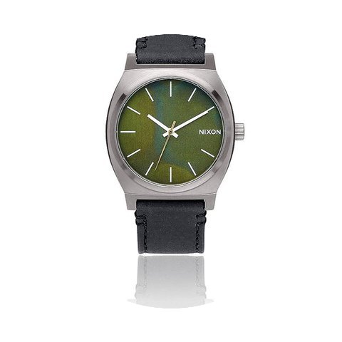 Nixon The Time Teller Gunmetal/Green Oxy...
