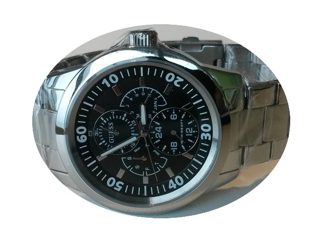 Guess Men's Chronograph Stainless Steel ...