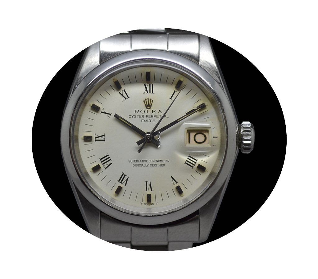 Rolex Date 1500 Cream Dial...