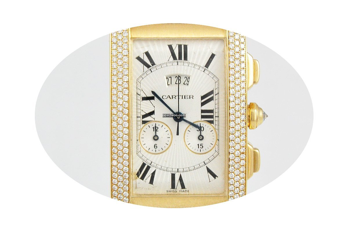 Cartier American Tank XL Chronograph DIA...