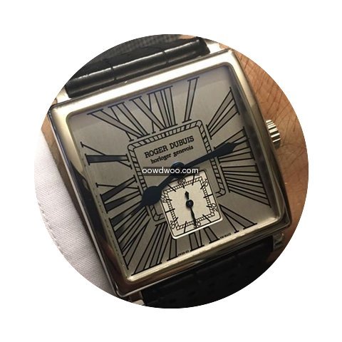 Roger Dubuis Golden Square Small Second...