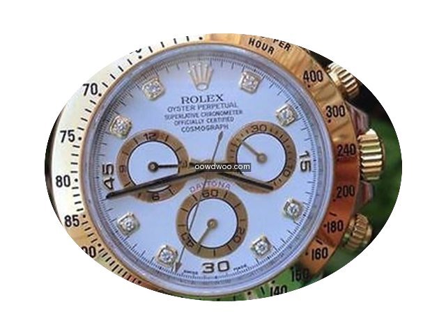 Rolex Mens Daytona 116523 18k Gold & Ste...