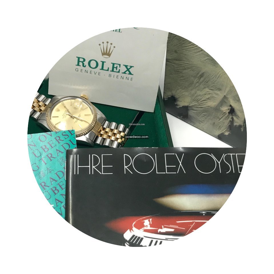 Rolex Datejust Stahl Gold full Set...