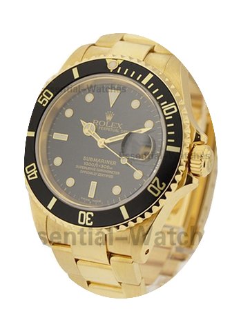Rolex Used Submariner All Gold 16618...