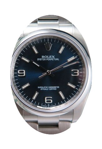 Rolex Oyster Perpetual 36 116000-BLUADO ...