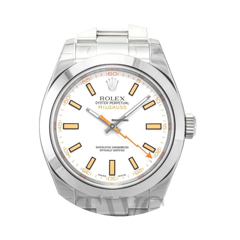 Rolex Milgauss White/Steel Ø40mm - 1164...