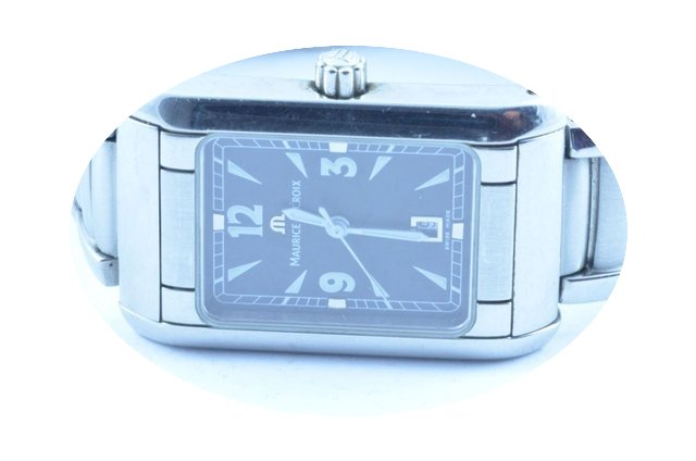 Maurice Lacroix Herren Uhr 28mm Stahl/st...