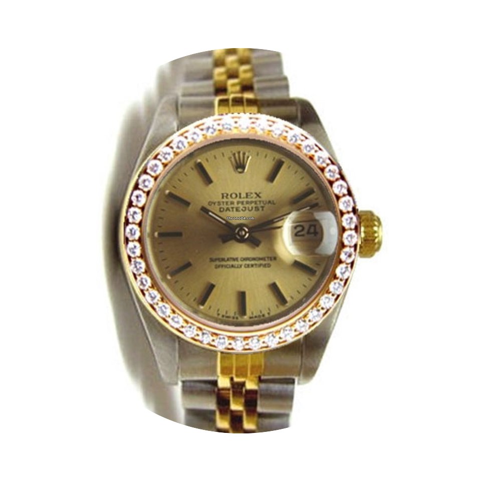 Rolex Datejust Lady's Model Steel and Go...