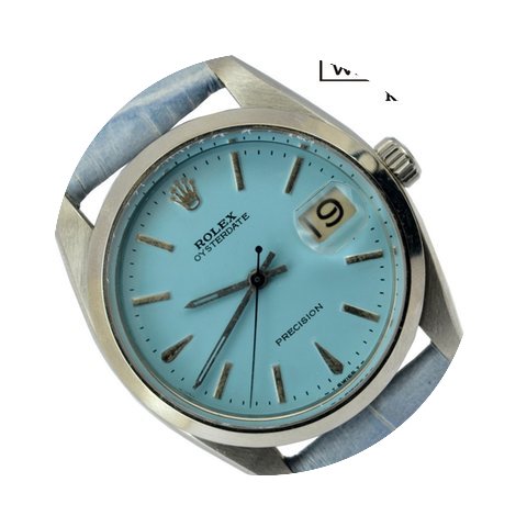 Rolex Precision 6694 Data celeste dial...