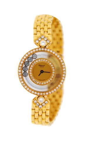 Chopard Happy Diamonds 18K Yellow Gold...